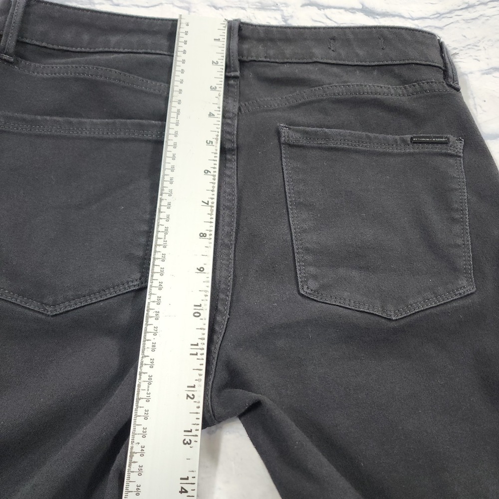 White House Black Market WOMENS SIZE 8 Black High Rise Skinny Ankle Sculpt Jeans - Picture 8 of 14